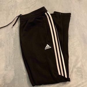 Adidas joggers, Black, Size small